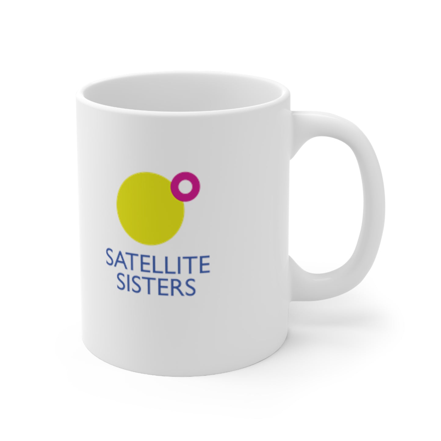 Satellite Sisters Logo Mug