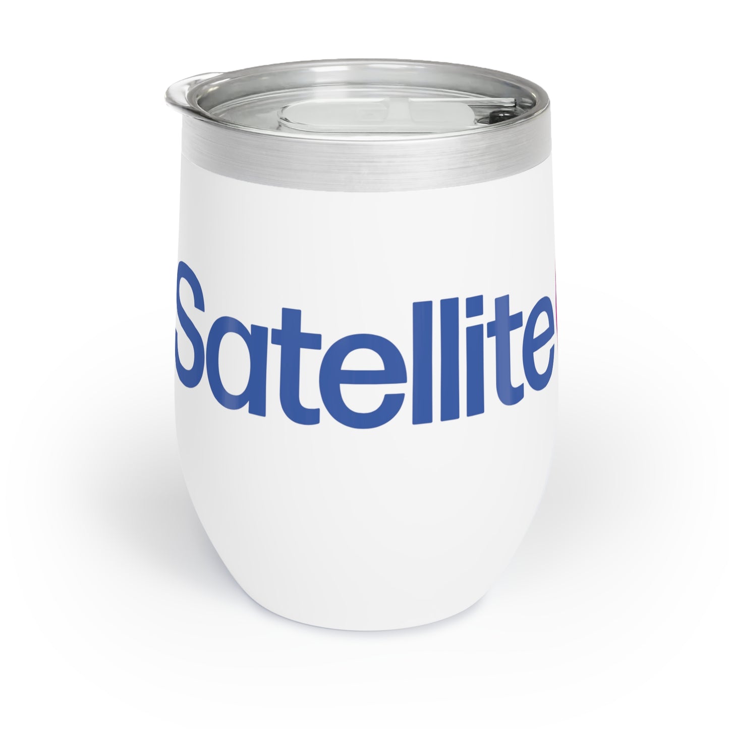 Satellite Sisters Logo Chill Wine Tumbler