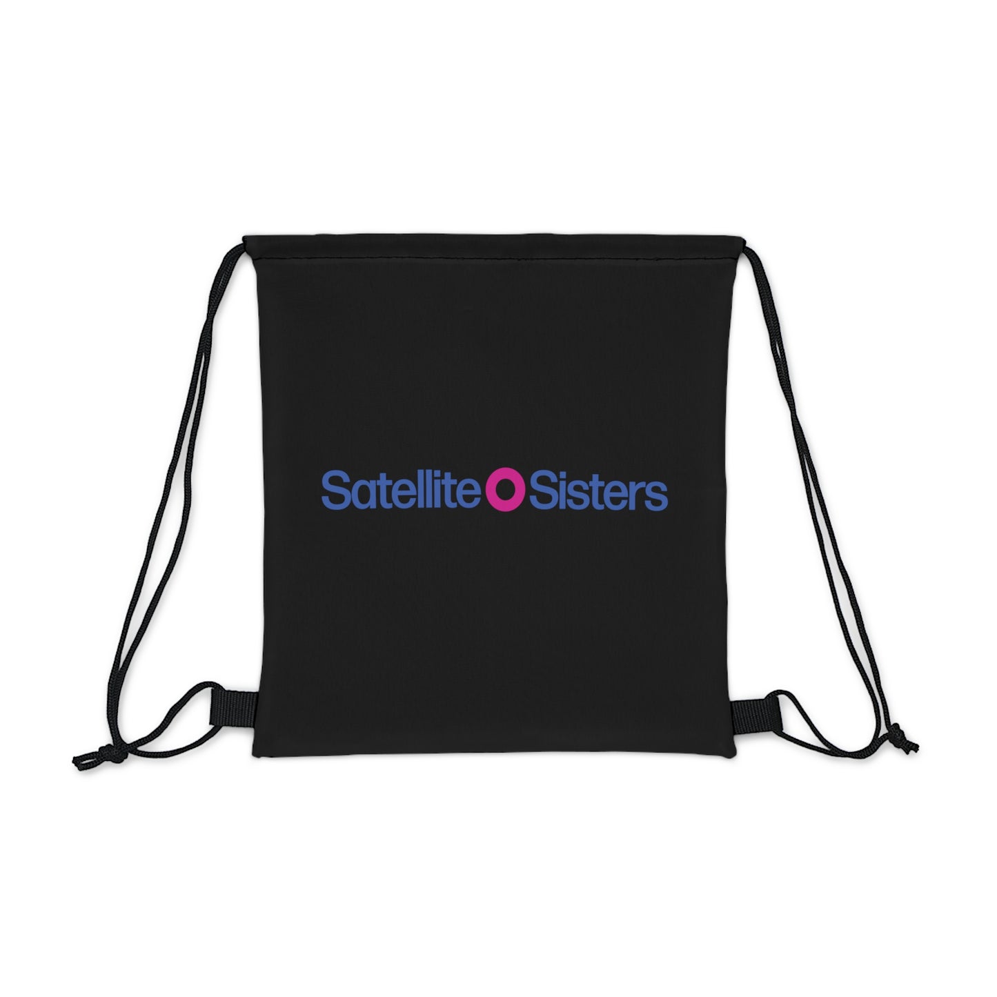 Satellite Sisters Logo Drawstring Bag