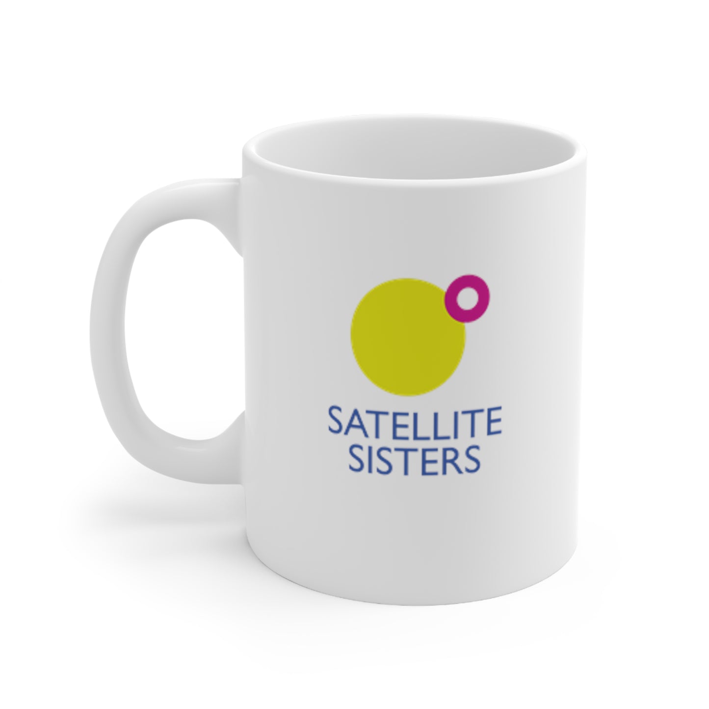 Satellite Sisters Logo Mug