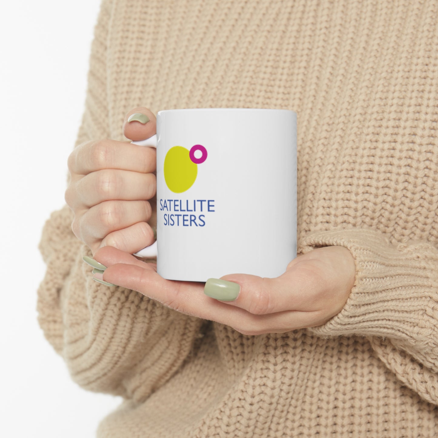 Satellite Sisters Logo Mug