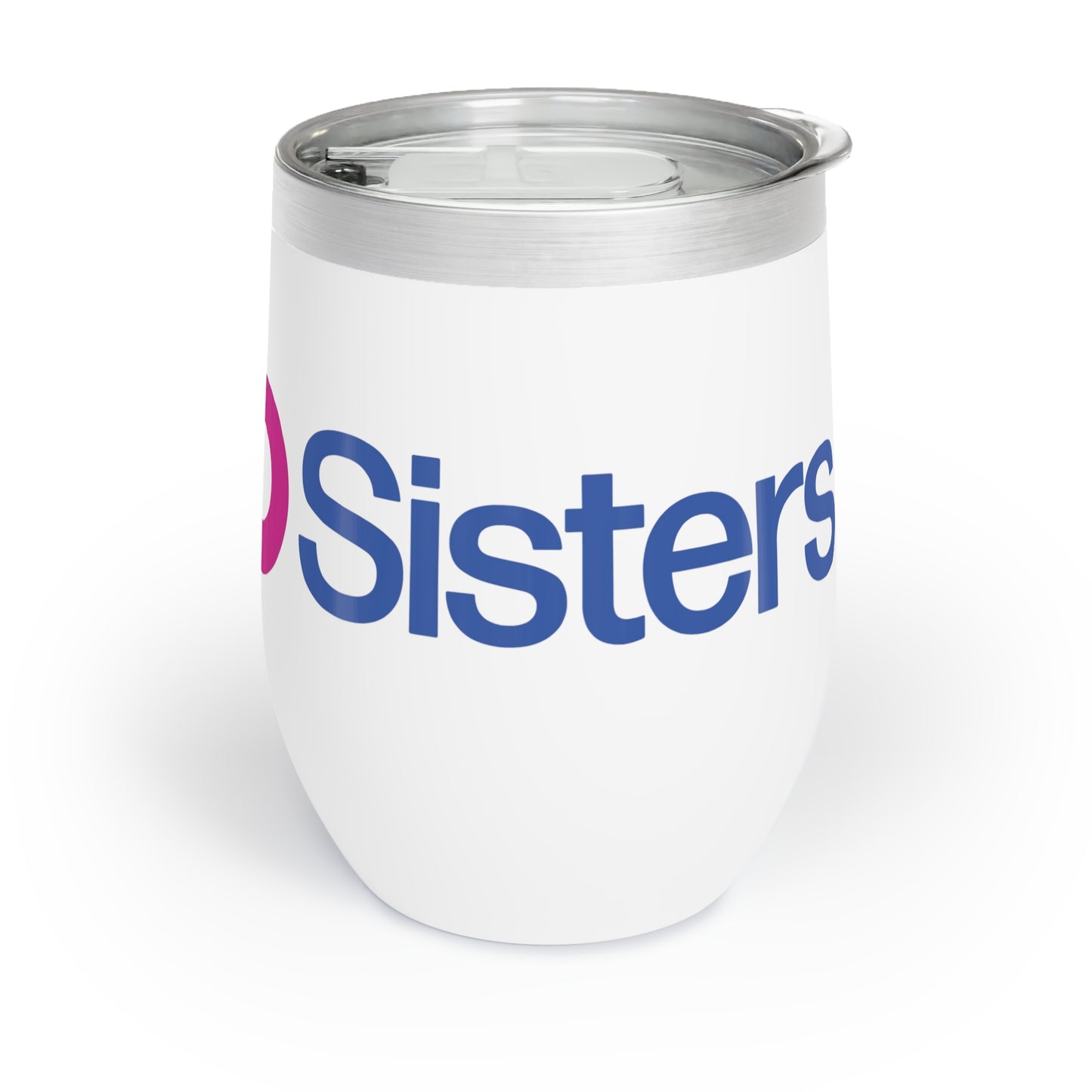 Satellite Sisters Logo Chill Wine Tumbler