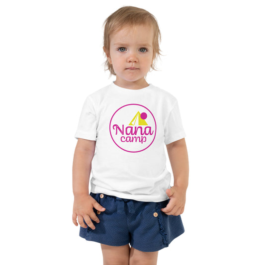 Nana Camp Toddler Short Sleeve Tee