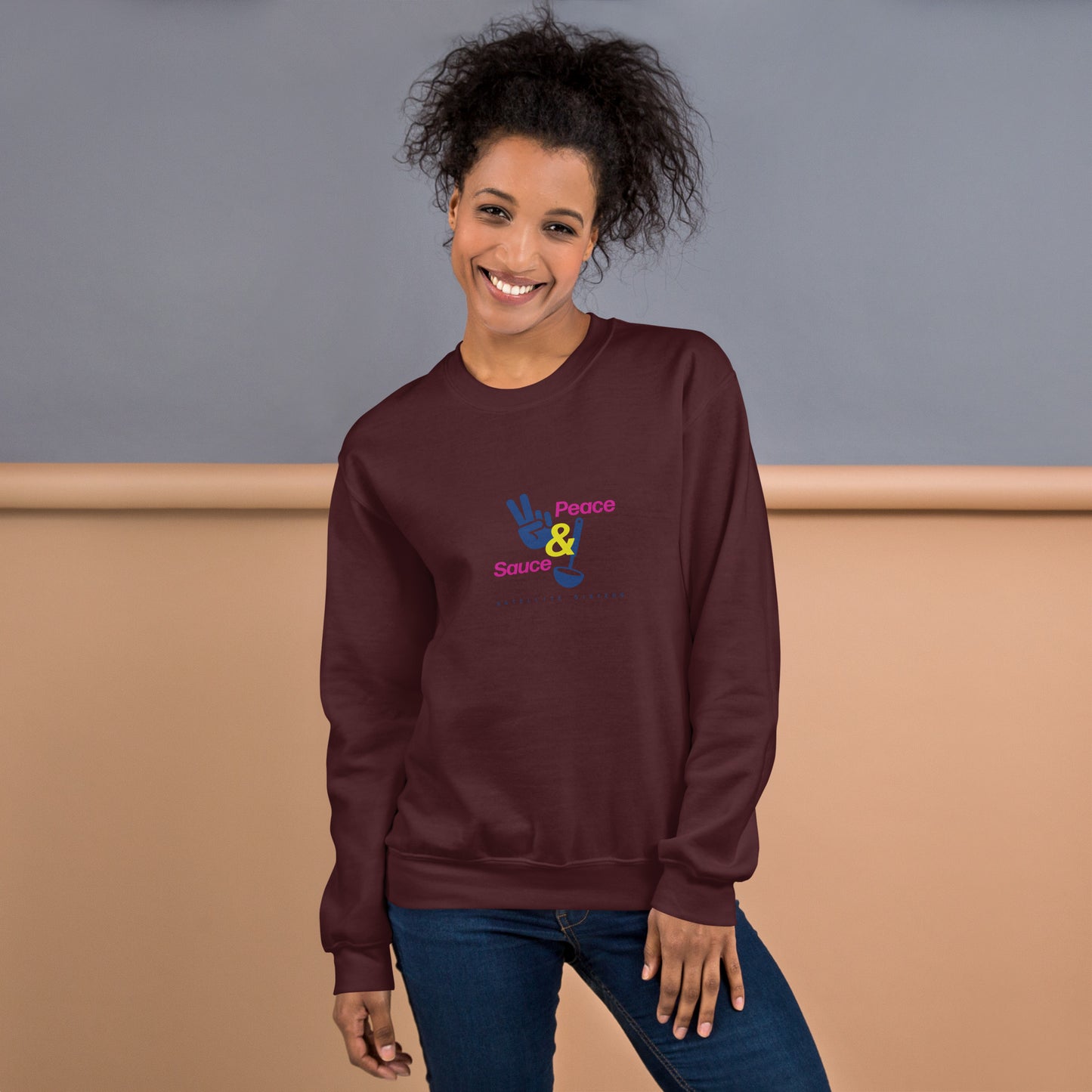 Peace & Sauce Unisex Sweatshirt