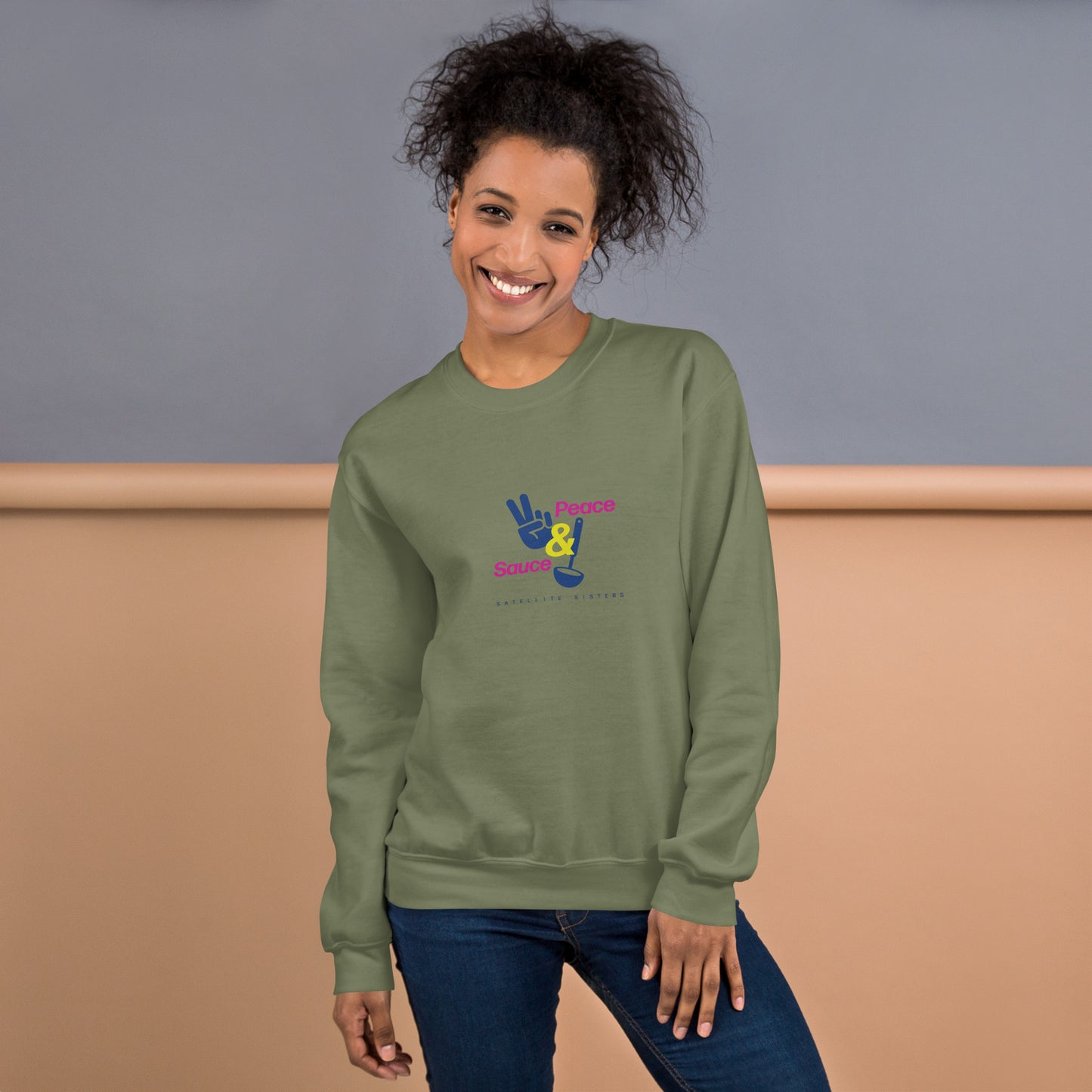 Peace & Sauce Unisex Sweatshirt