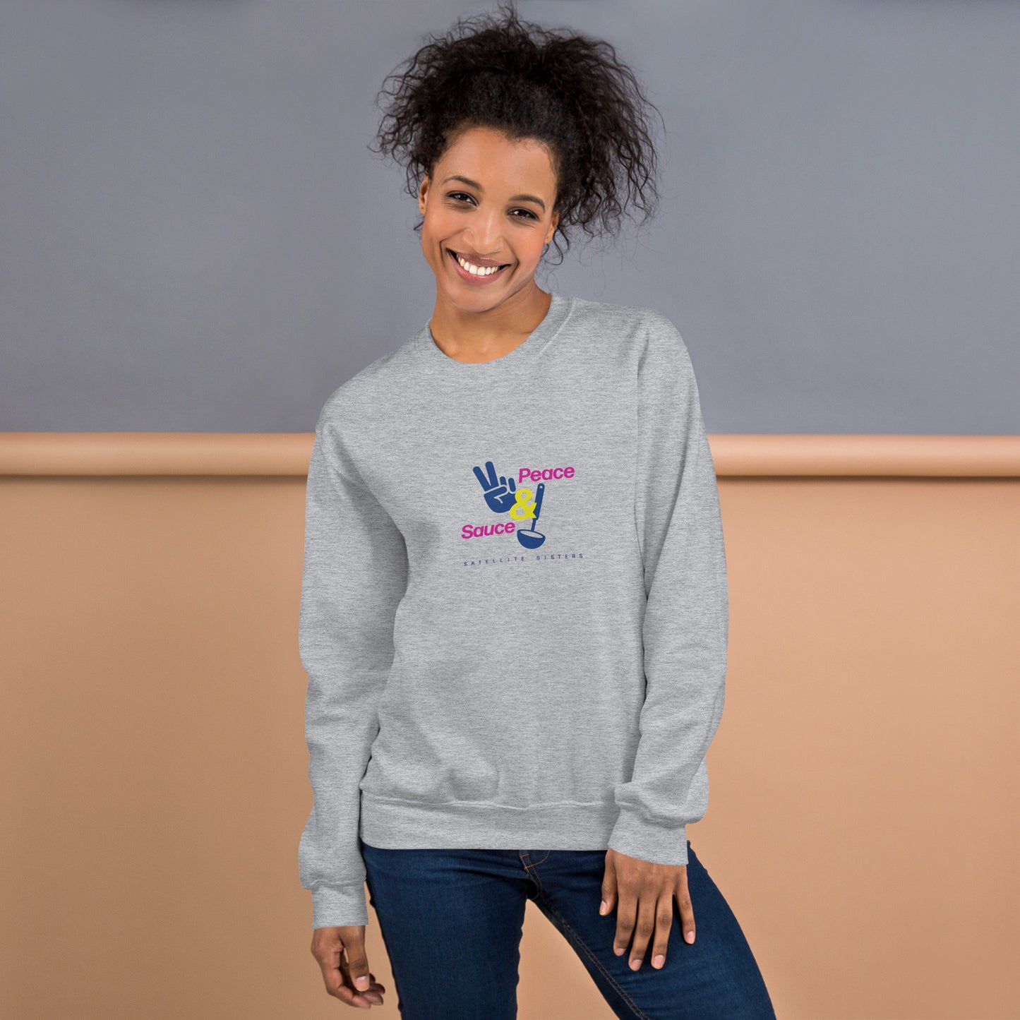 Peace & Sauce Unisex Sweatshirt