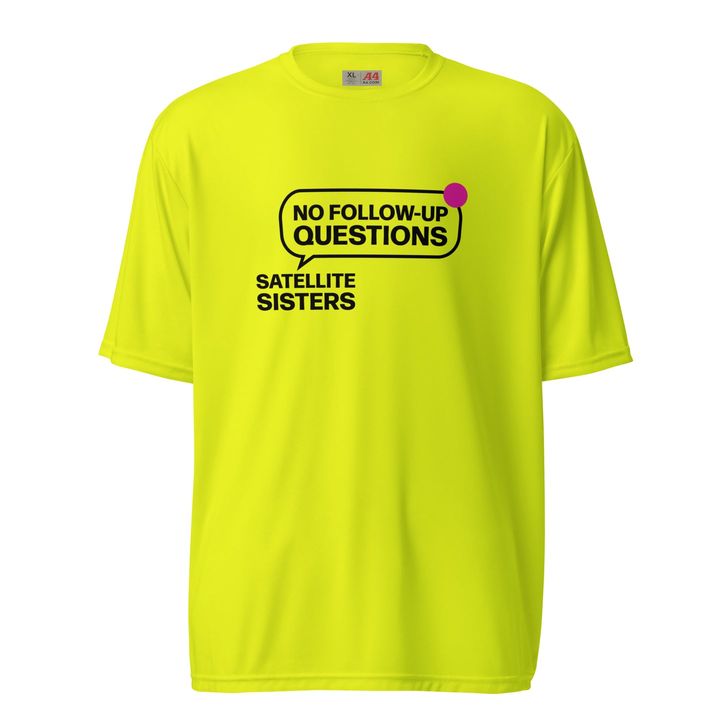 No Follow Up Questions Finale Special Celebration Unisex Performance Tee