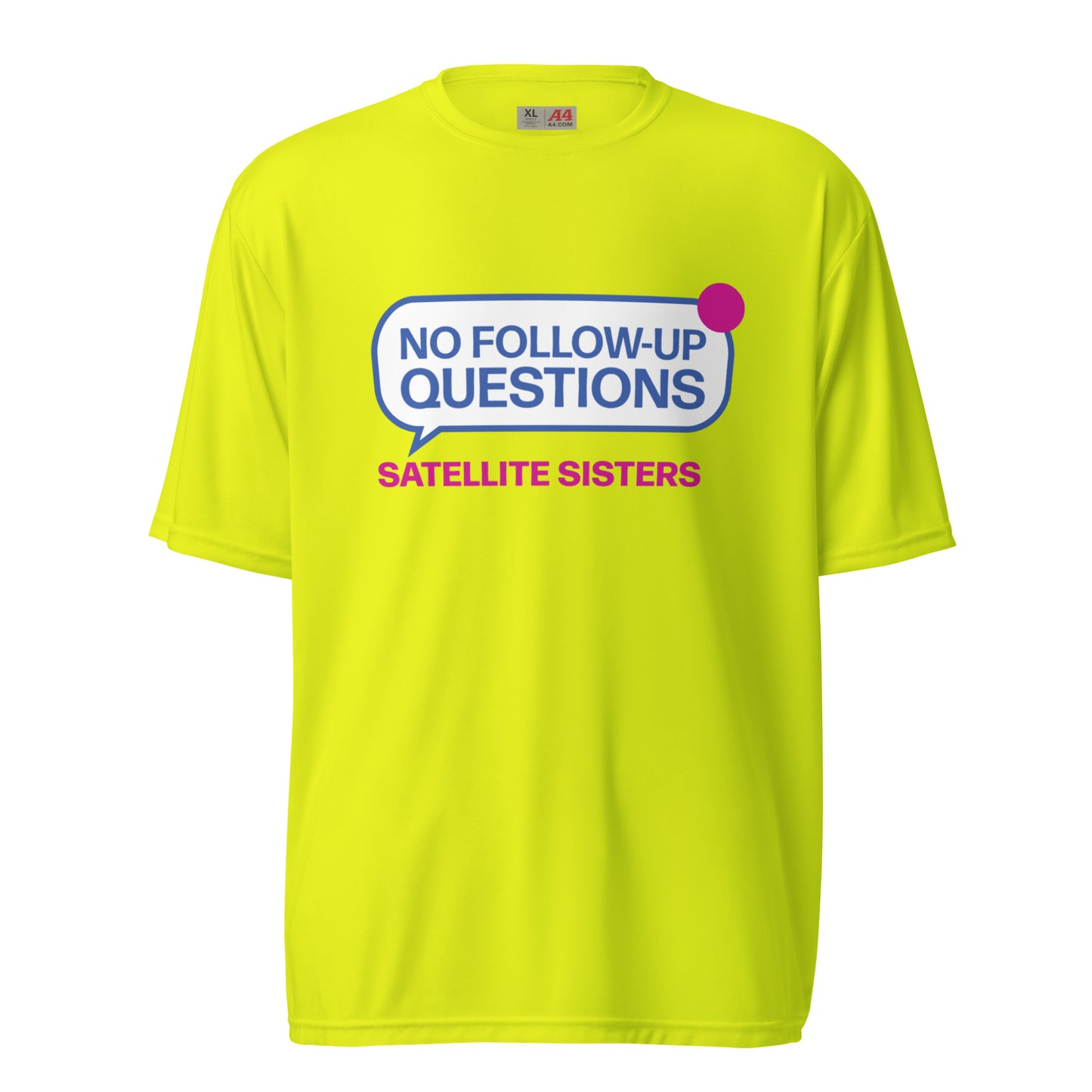 No Follow Up Questions Finale Special unisex performance crew neck t-shirt