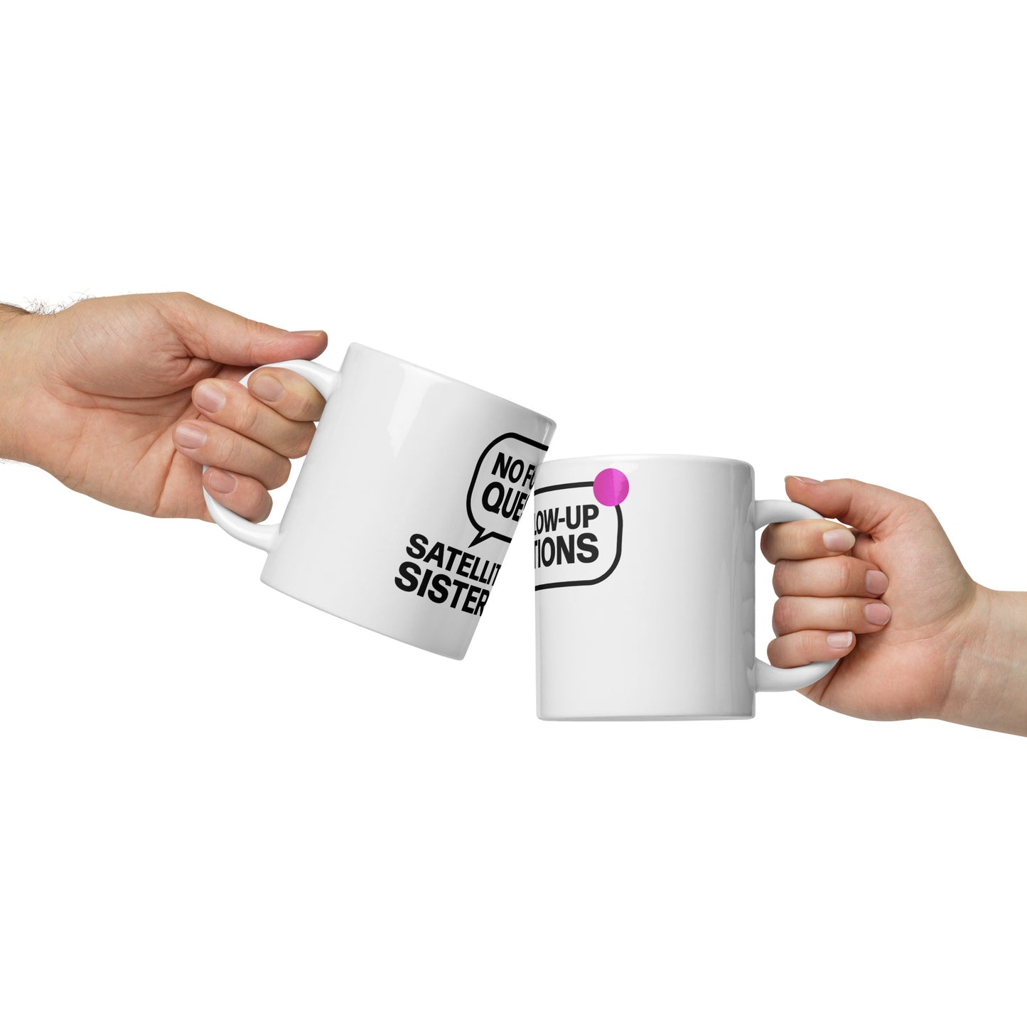 No Follow Up Questions Finale Special Mug